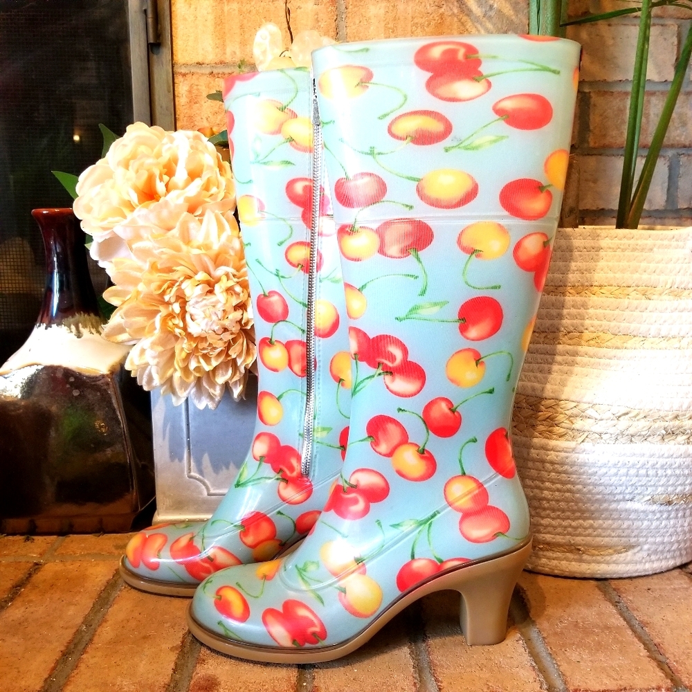 Regina Regis rain High heels boots